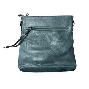 Smith Sursee Women's Blue PU Leather Crossbody Bag Purse